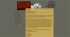 Desktop Screenshot of bcminternational.com