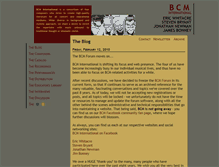 Tablet Screenshot of bcminternational.com